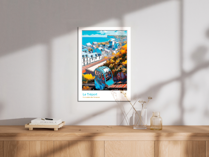 Affiche Funiculaire des Terrasses - Le Tréport – Image 5