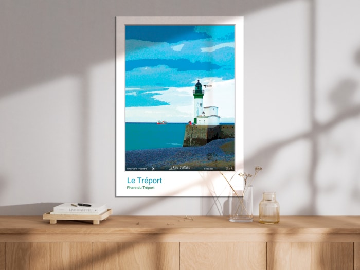 Affiche Le Tréport - Phare du Tréport – Image 3