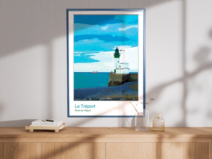 Affiche Le Tréport - Phare du Tréport – Image 4