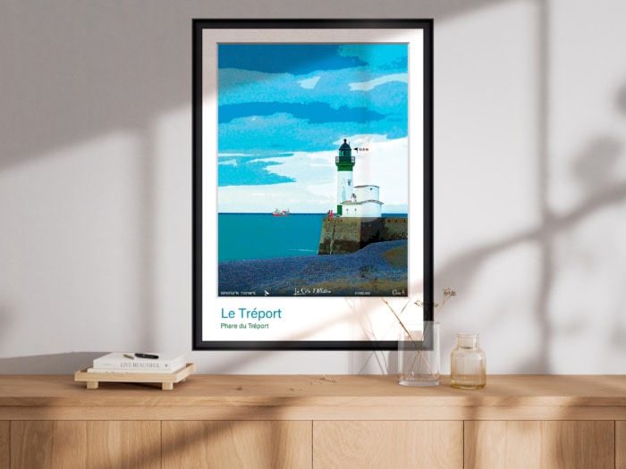 Affiche Le Tréport - Phare du Tréport – Image 2