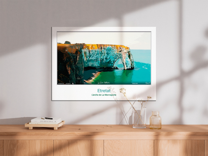 Affiche Etretat - Arche de La Manneporte – Image 3