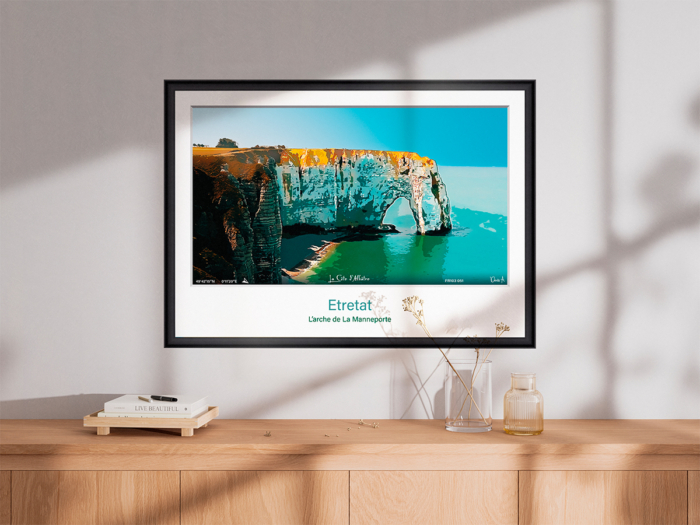 Affiche Etretat - Arche de La Manneporte – Image 2