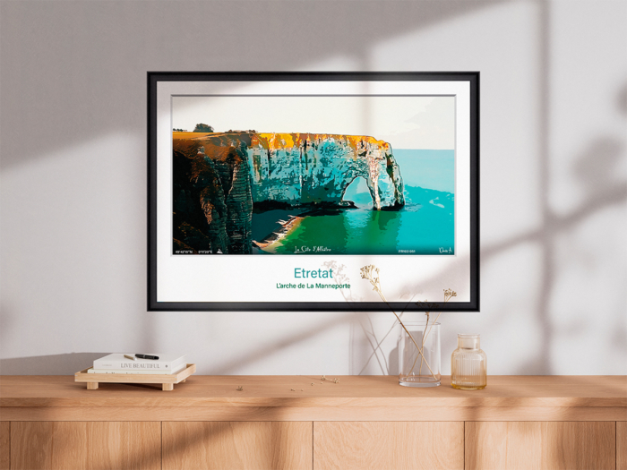 Affiche Etretat - Arche de La Manneporte – Image 2