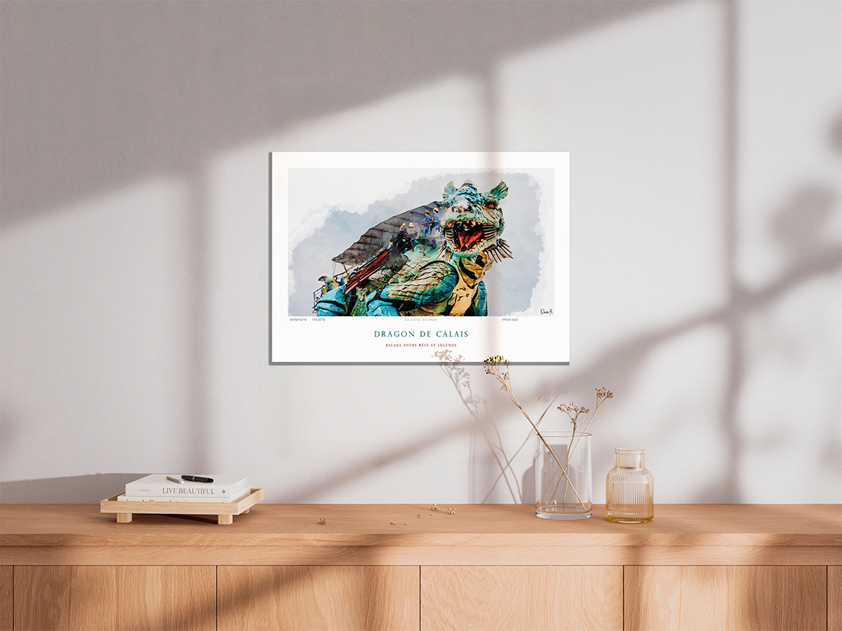 Affiche Dragon de Calais - Balade entre rêve et légende 5 Affiche Dragon de Calais - Balade entre rêve et légende – Image 5