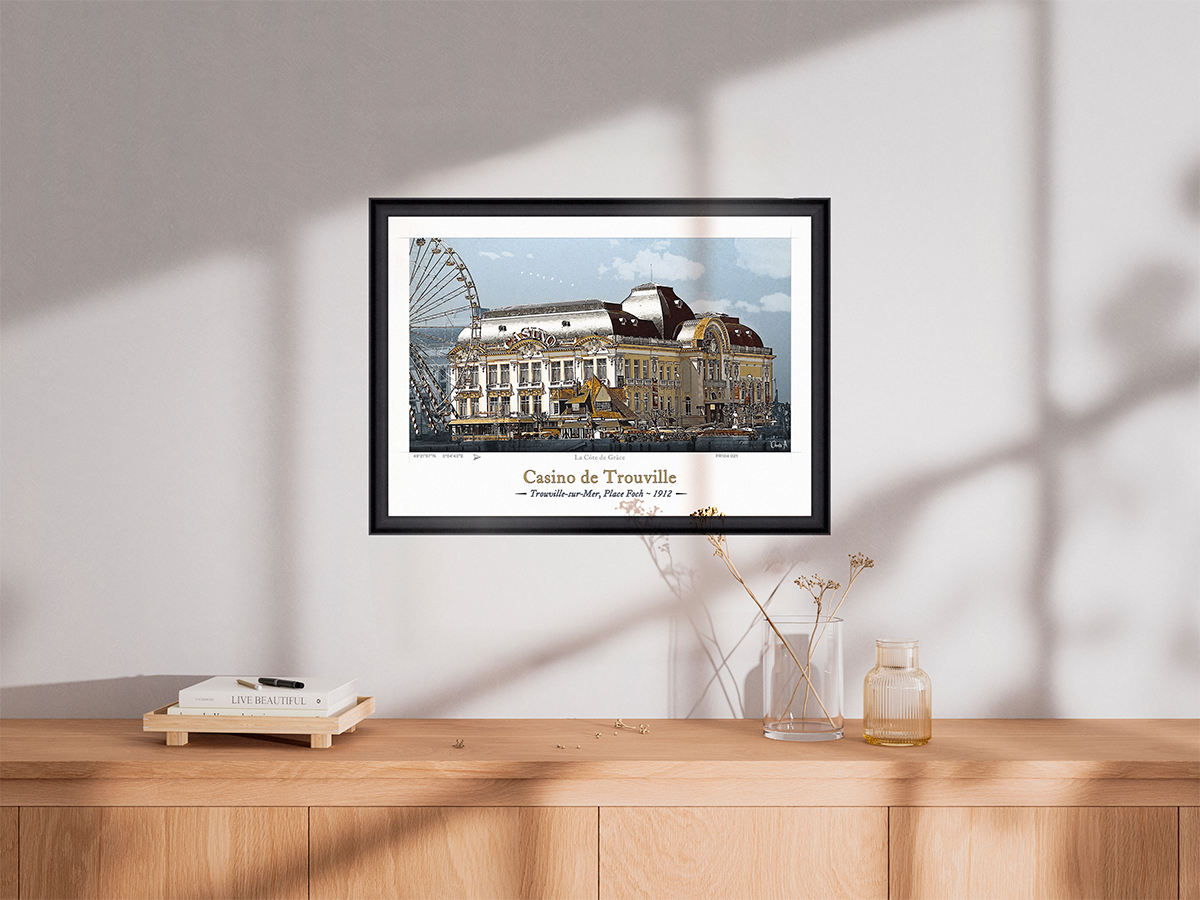 Affiche Casino de Trouville - Trouville-sur-Mer 4 Affiche Casino de Trouville - Trouville-sur-Mer – Image 4