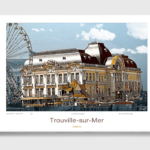 Toile Trouville-sur-Mer Architecture Casino